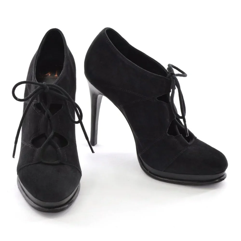 Diane von Furstenberg Guardian Lace Booties 8.5